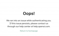 身份验证遇到问题，登陆ChatGPT时提示：“we ran into an issue while authenticating you…”